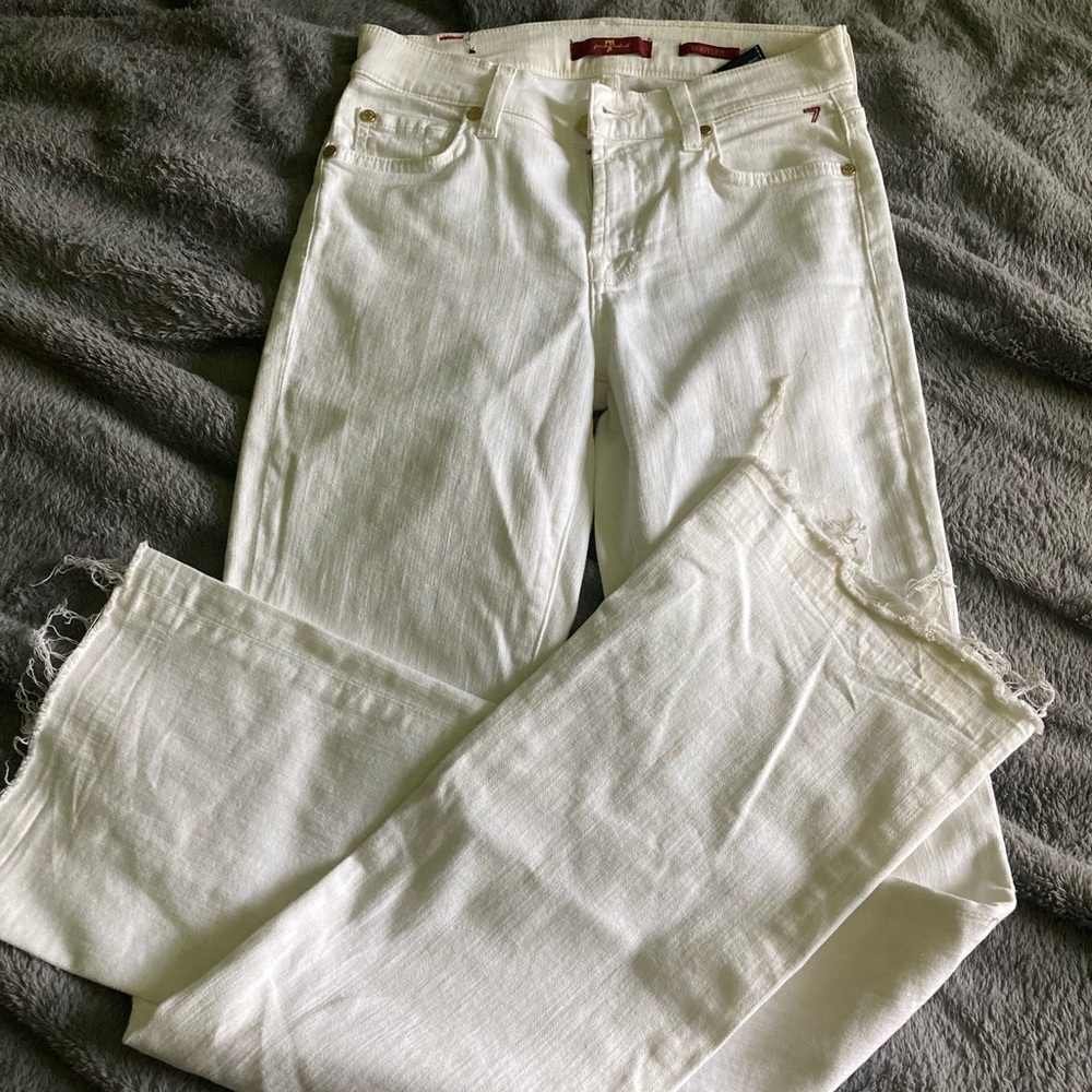 White jeans